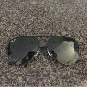 TRADE!!! Black aviator Ray-Ban sunglasses