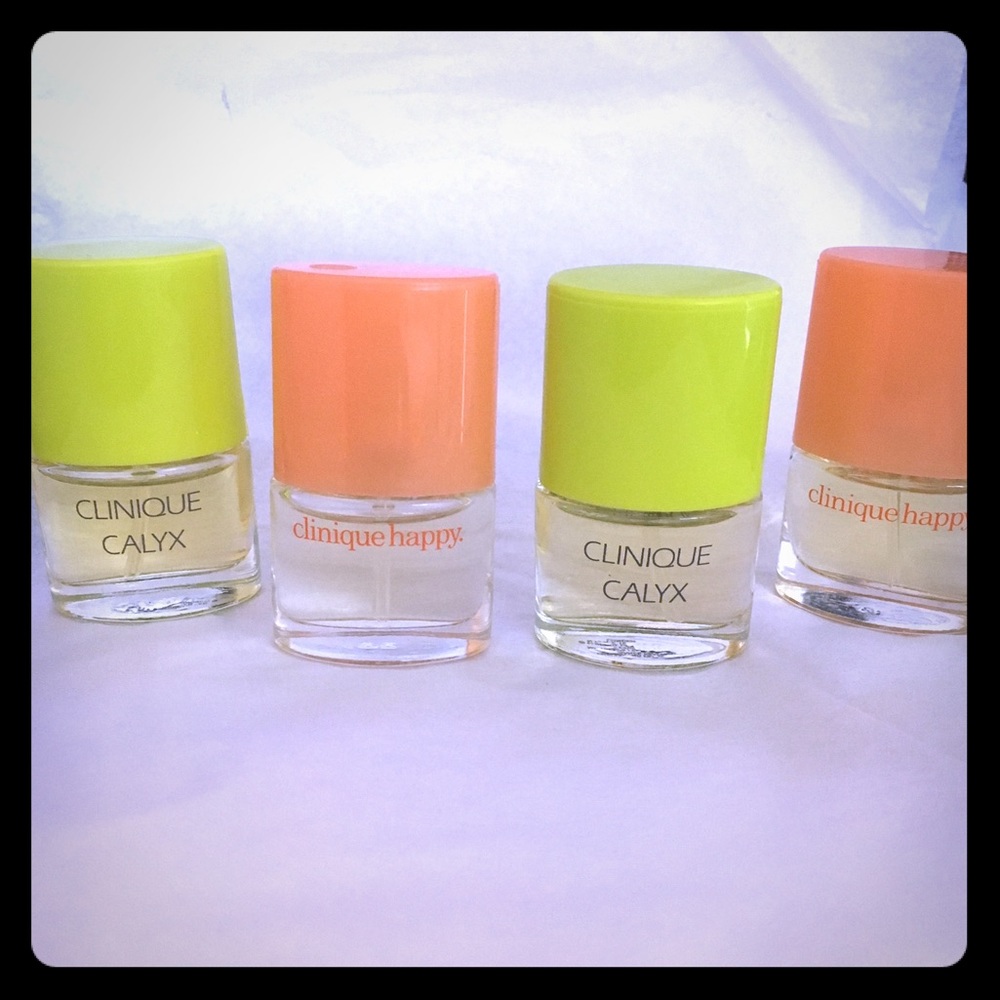 Clinique sample bundle (4 mini perfumes). New.