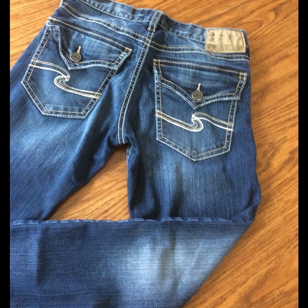 Silver Zac Jeans