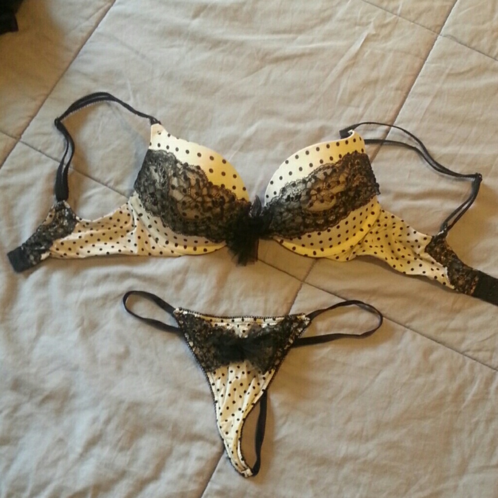 Victorias secret Dream Angels push up bra + panty
