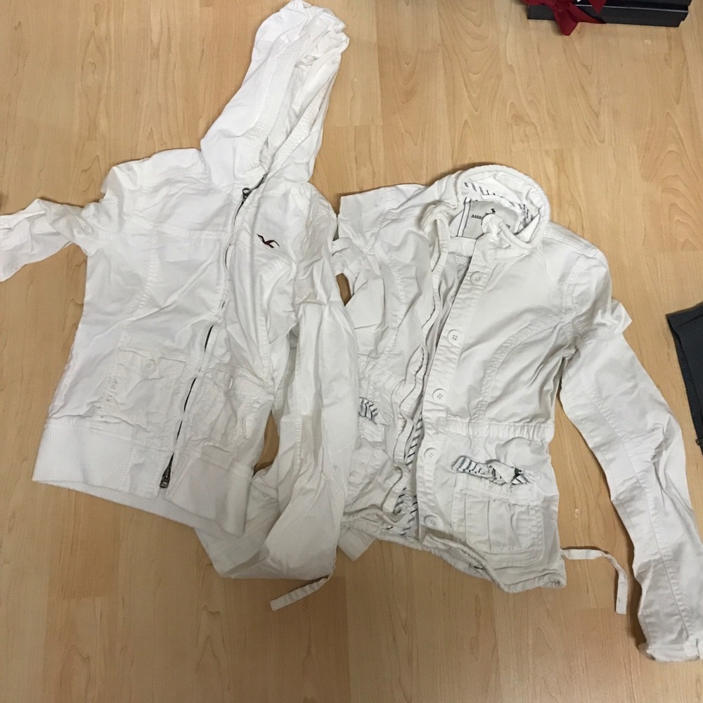 Abercrombie and Hollister jackets