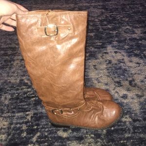 Camel colored boots