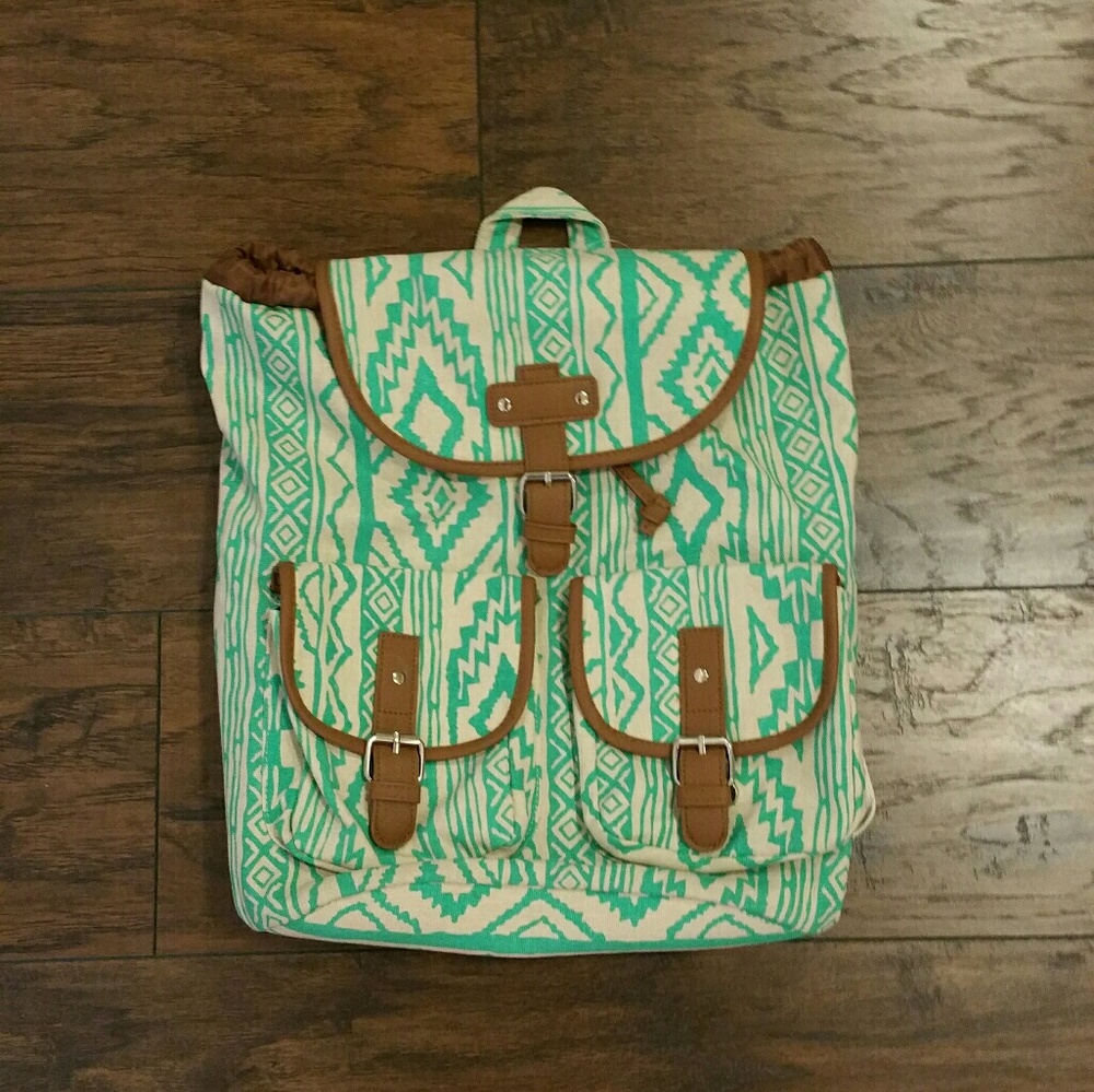 Tribal Print Backpack