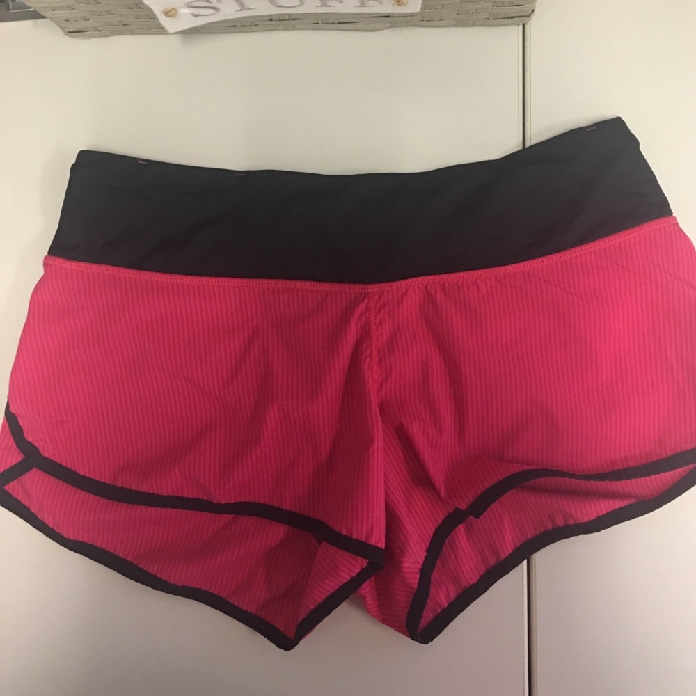 Lululemon speed shorts, size 6.