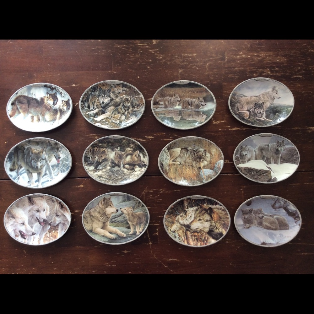 Bradford Exchange Plate Calendar Collection