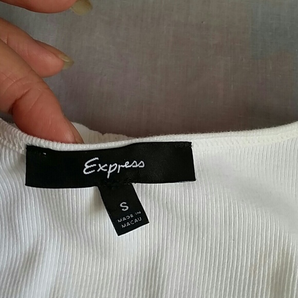 EXPRESS Tops Beaded Size Small - Picture 2 of 4