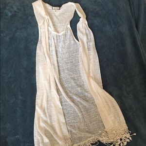Cream Vest