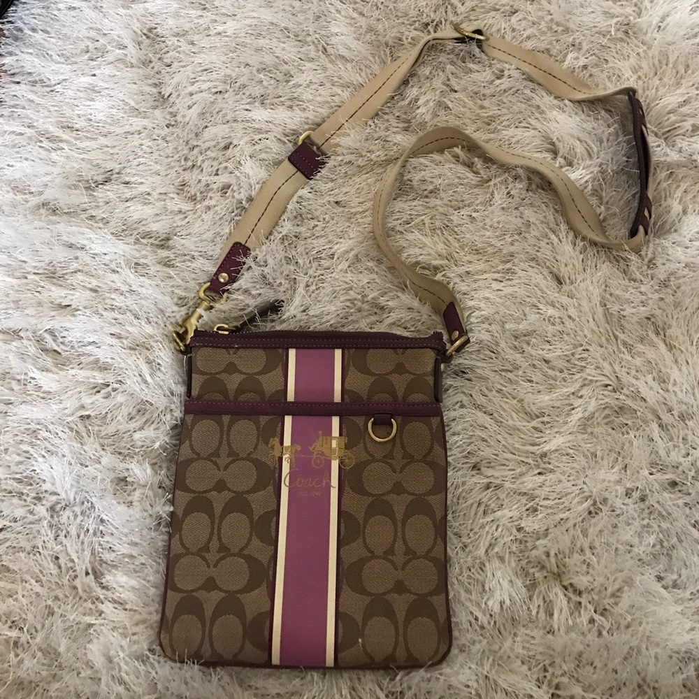Coach Purple Crossbody