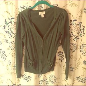 Cardigan from the Loft.