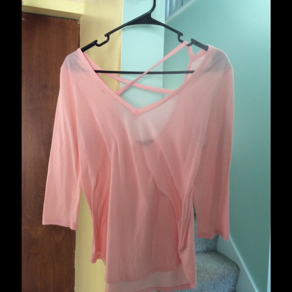 Ae cute crossed back shirt