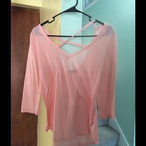 Ae cute crossed back shirt