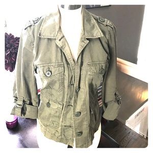 Lucky Brand Military-Style Jacket