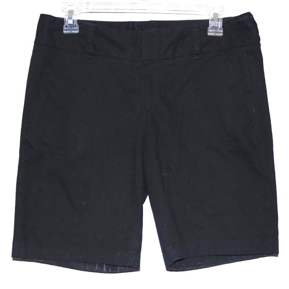 J. Crew "stretch" shorts.Black. "Frankie"