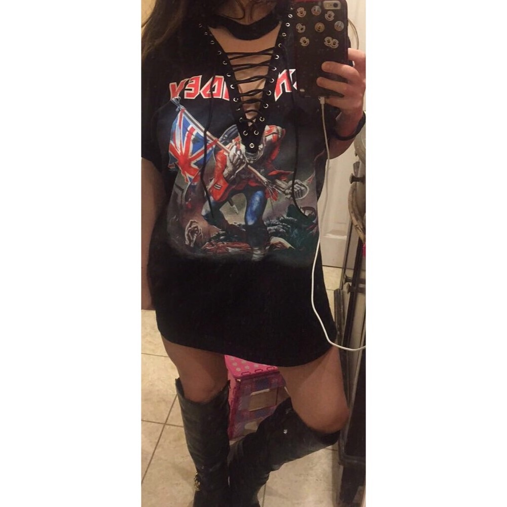Iron Maiden Laced Up Tshirt