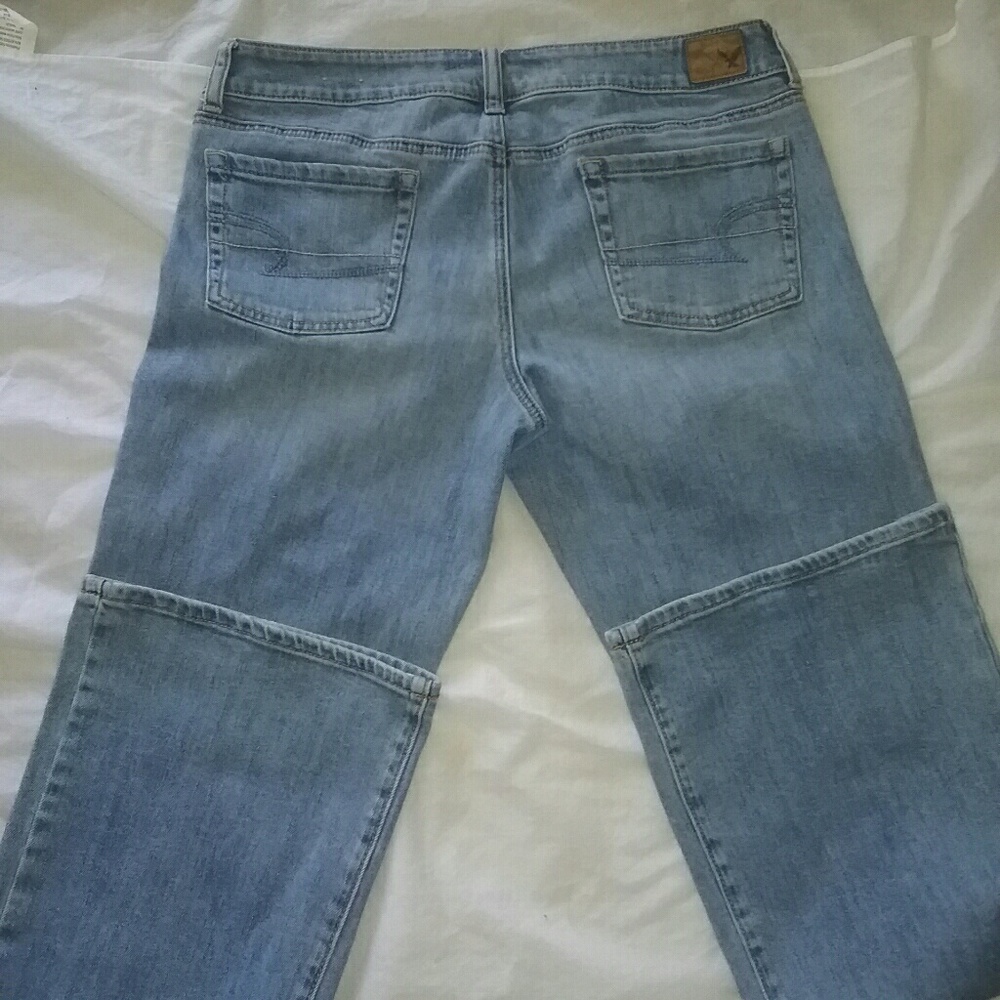 American Eagle  favorite boyfriend stretch 12 long