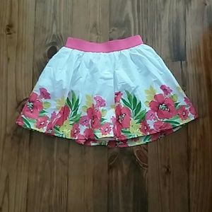 Flower skirt little girl