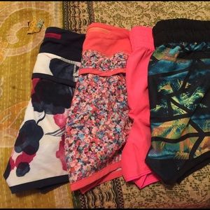 Lulu lemon shorts! Also 2 pairs of mossimo