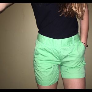 🌿FUN GREEN J CREW SHORTS🌿