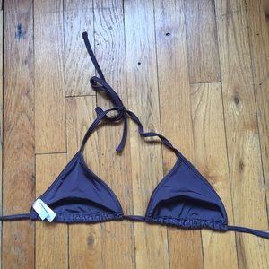 American Apparel triangle String Bikini Top 👙