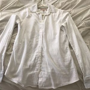 White Banana Republic Oxford Shirt