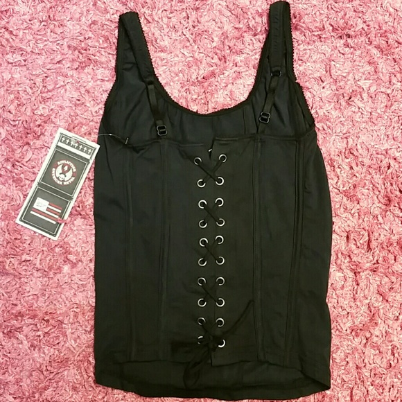 AFFLICTION "NIGHTRAIN" CORSET **NEW** sz Sm - Picture 2 of 5