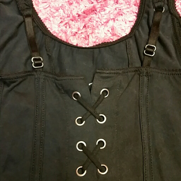 AFFLICTION "NIGHTRAIN" CORSET **NEW** sz Sm - Picture 3 of 5