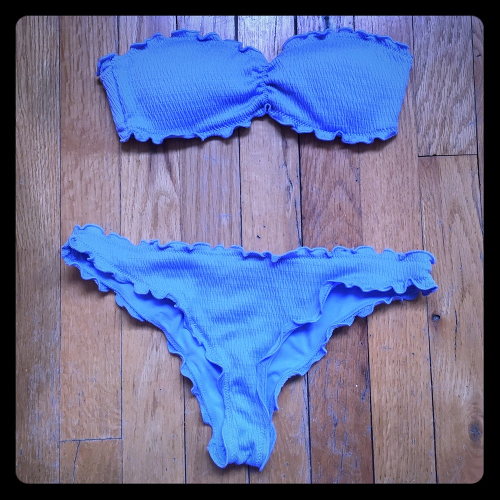 H&M ruffled Bikini Set