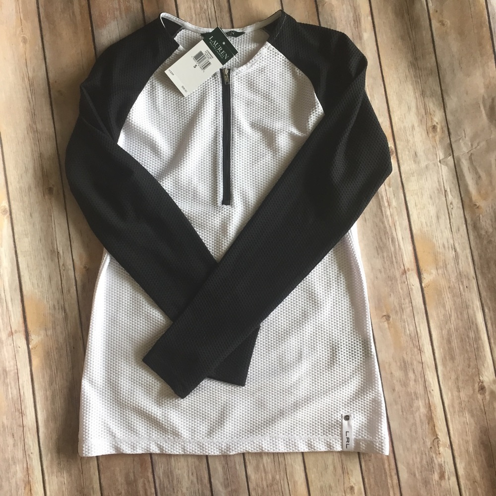 Ralph Lauren size small NWT black and white top 🤗