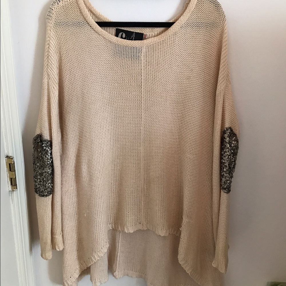 Cream LF sweater