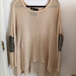 Cream LF sweater
