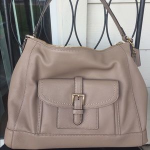 Coach hobo style. Stone color