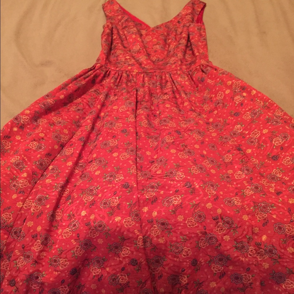 Very RARE Dolly Couture Bridal derby pinup dress