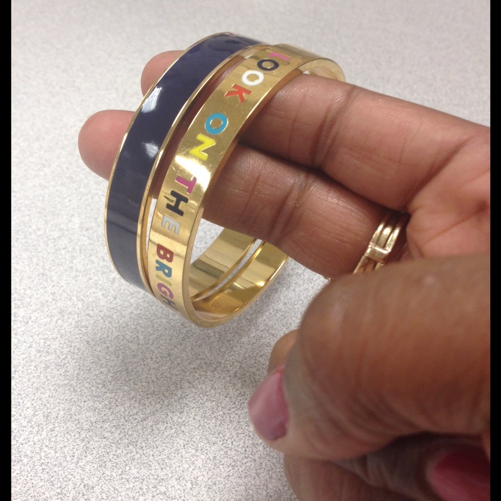 Kate spade bangle bracelets. Nwot.make offer