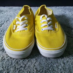 Yellow vans