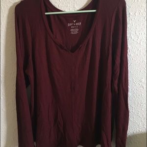 Soft + Sexy AE Waffle Shirt