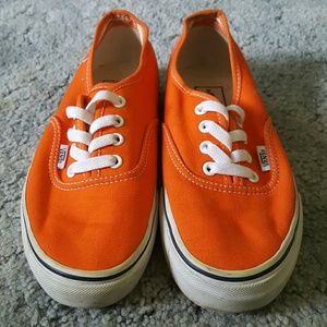 Orange vans