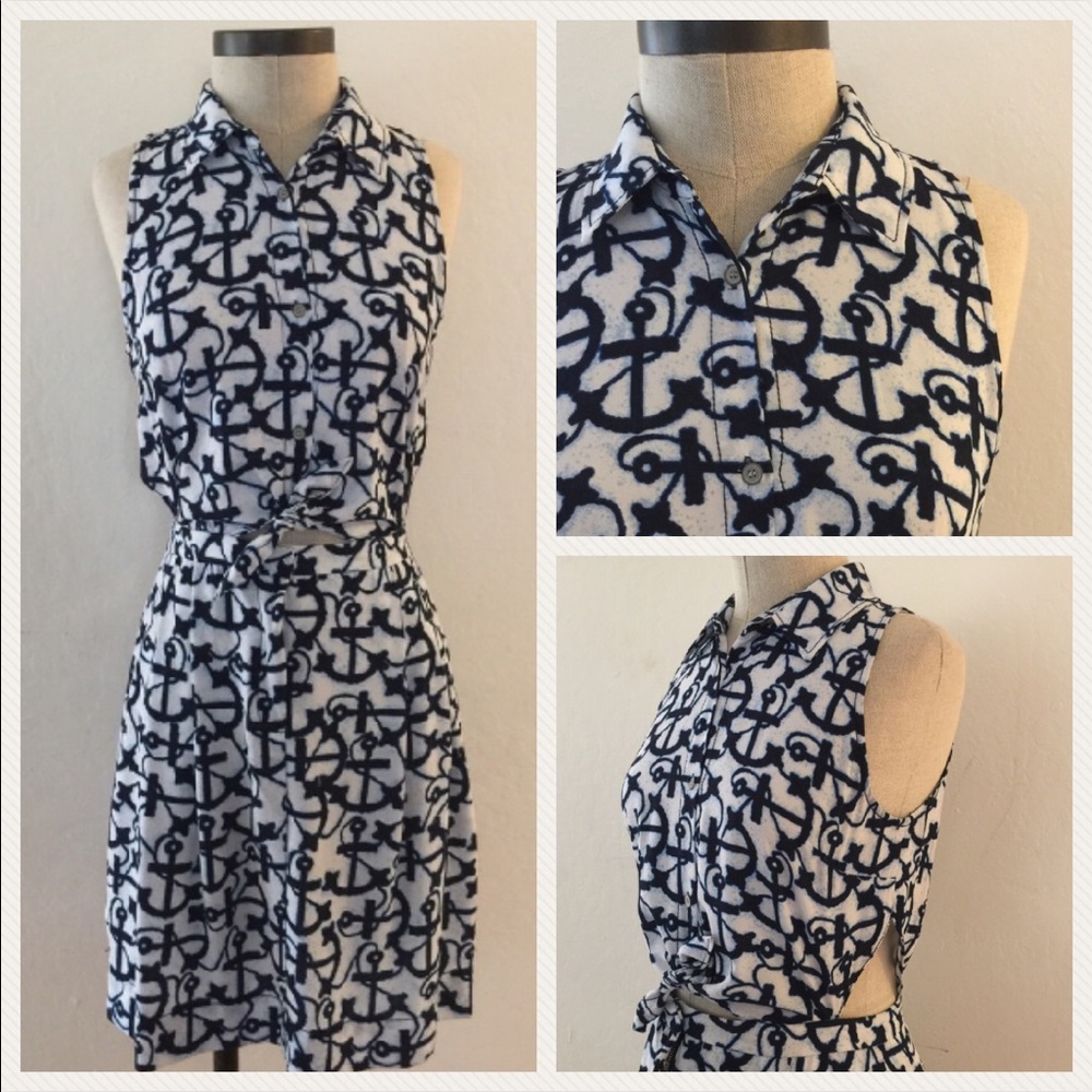 Rachel Roy Print Dress With Cutouts - Picture 1 of 7