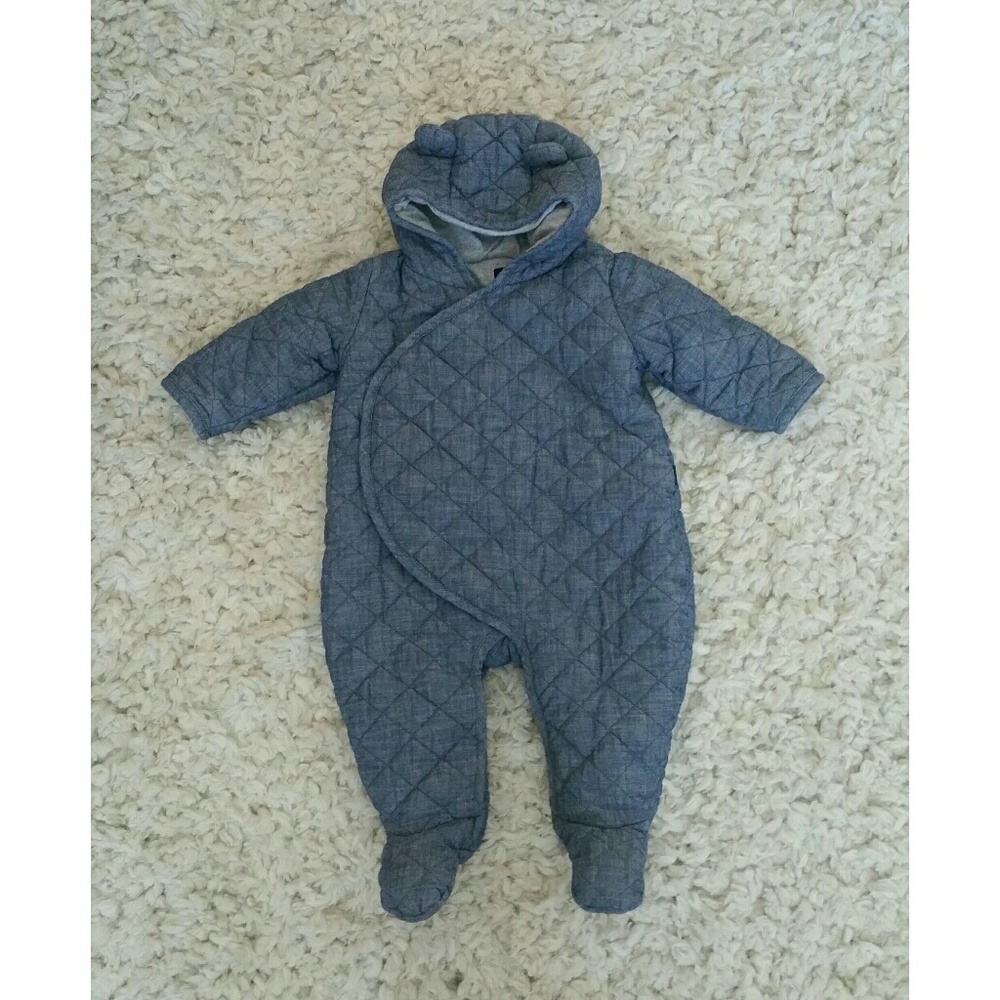 Sold ...Baby Gap Demin Snowsuit