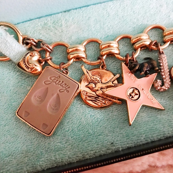 RARE 2005 Juicy Couture Charm "Hollywood" Bracelet - Picture 4 of 7