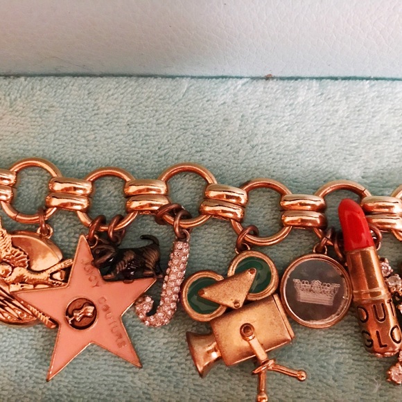 RARE 2005 Juicy Couture Charm "Hollywood" Bracelet - Picture 5 of 7