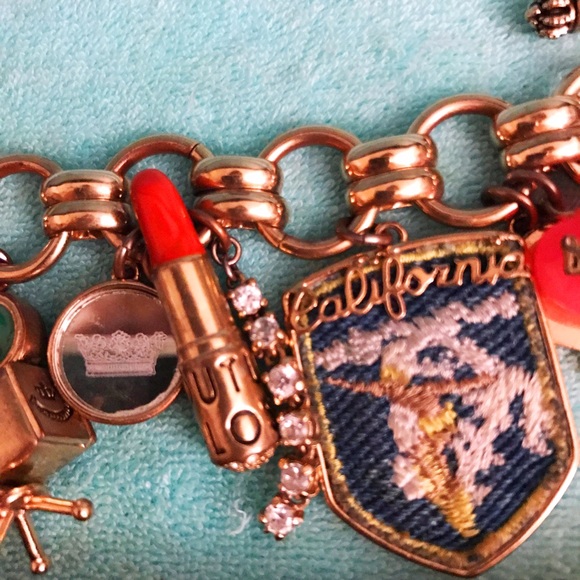 RARE 2005 Juicy Couture Charm "Hollywood" Bracelet - Picture 6 of 7