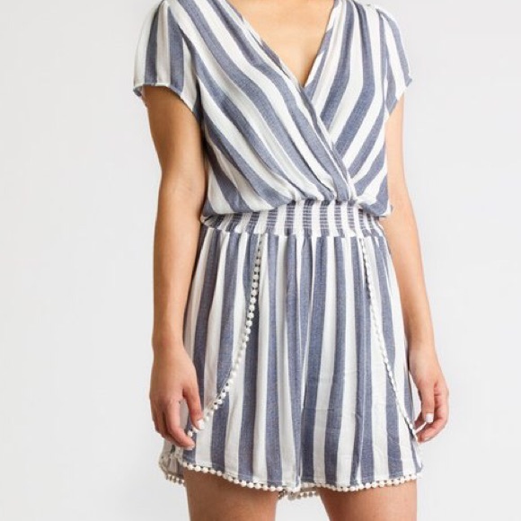 🔥Vertical Stripe Romper - Picture 3 of 3