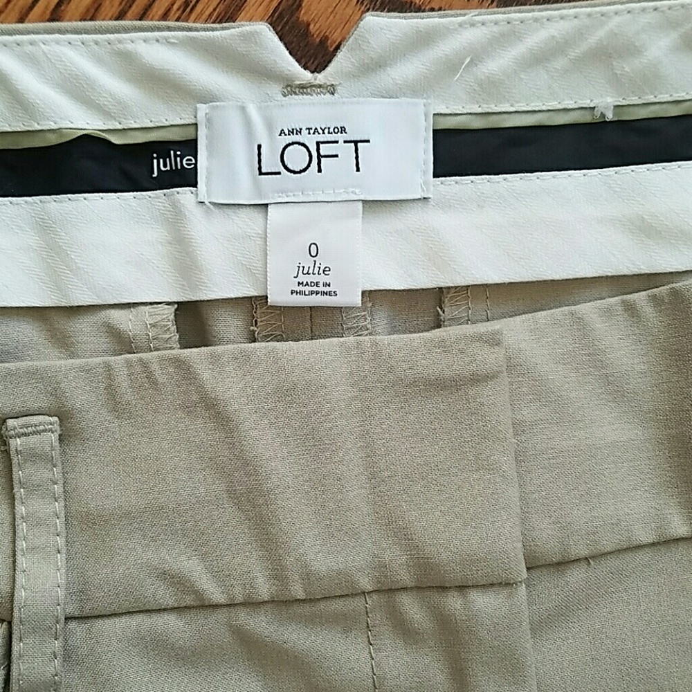 NWOT LOFT Julie fit trousers