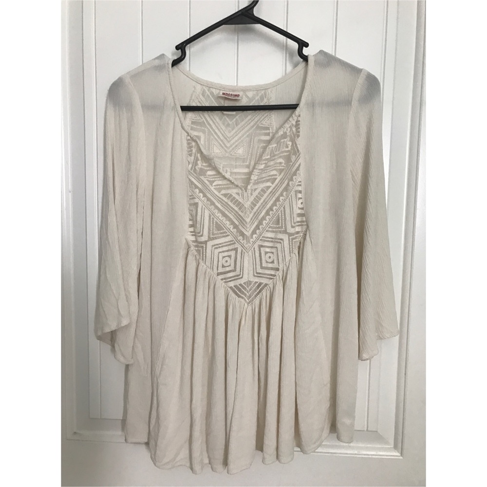 Mossimo lace boho top