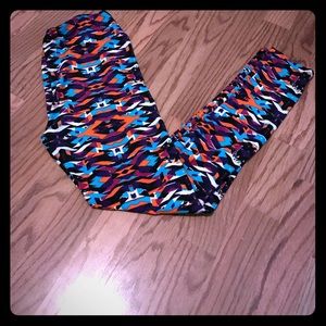 Multi color OS LLR leggings