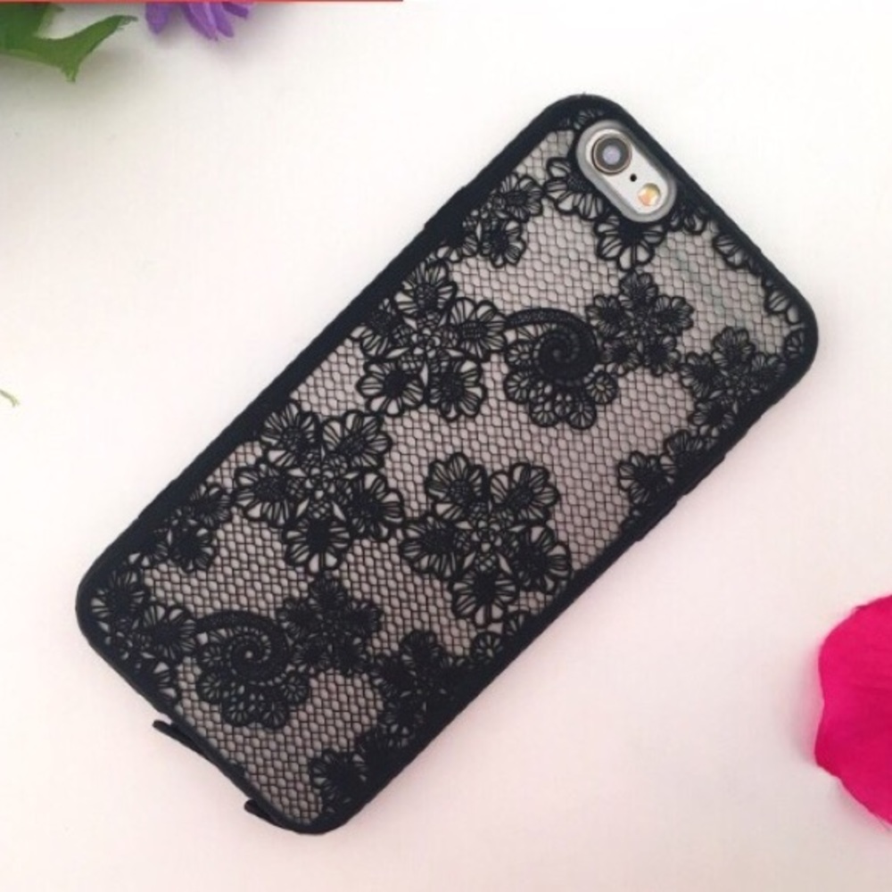 🆕 Mysterious Black Lace IPhone 6/6s Case