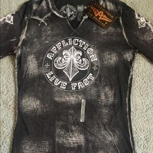 Affliction ONE OF A KIND Long Sleeve Shirt