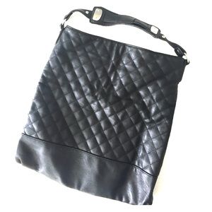 Classic Quilted Black Purse