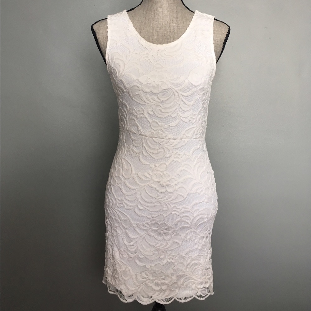 H&M white dress
