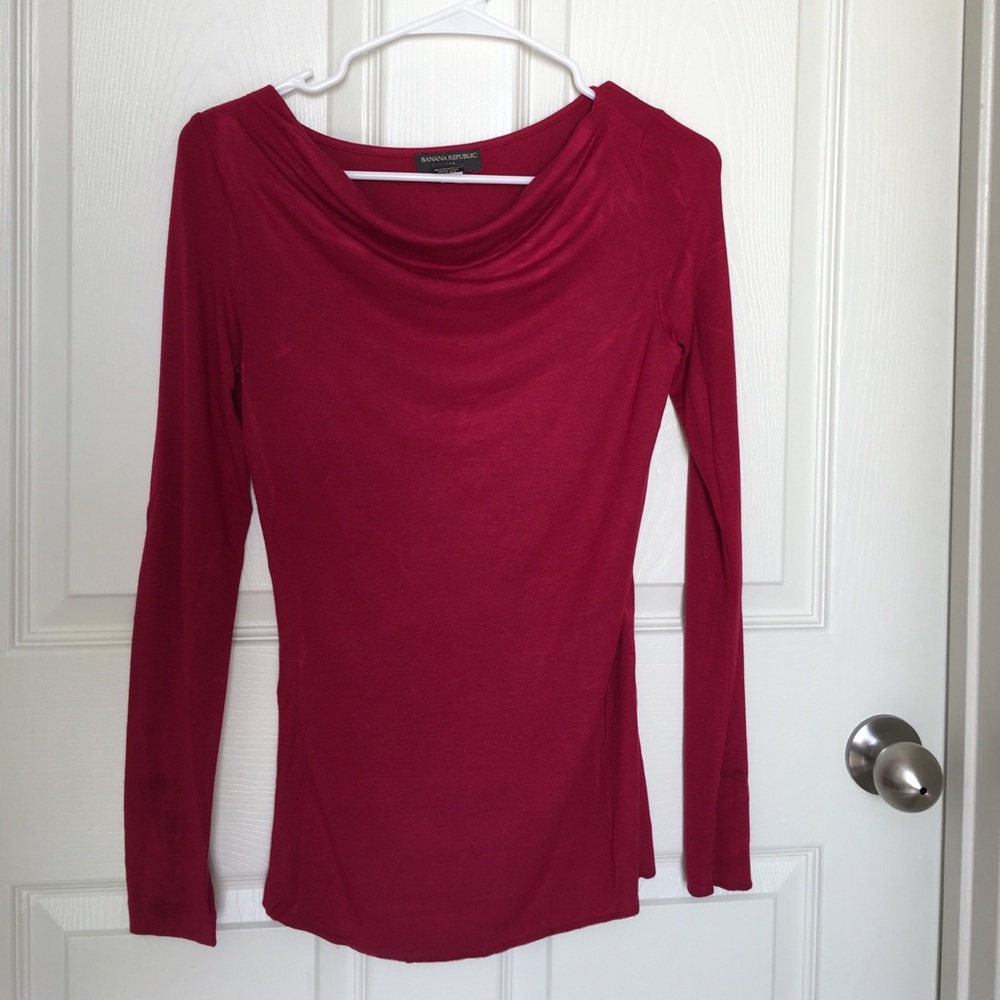 Banana Republic Cowl Neck top